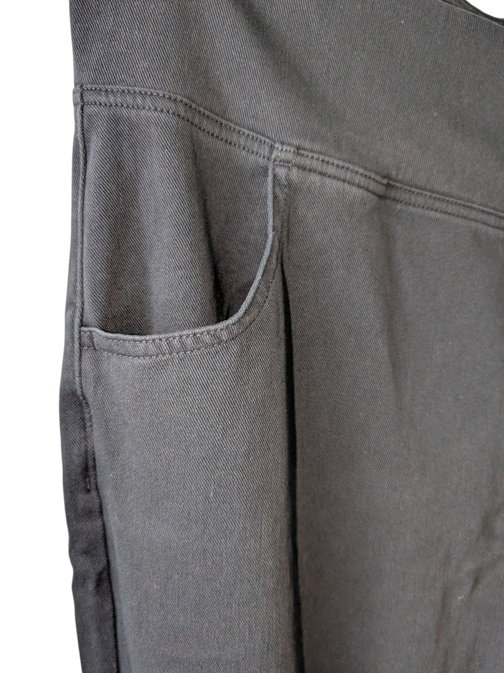 HALARA FLEX™ HIGH WAISTED CROSSOVER POCKET WASHED CASUAL PLUS JEANS SIZE 2XP - Picture 5 of 9